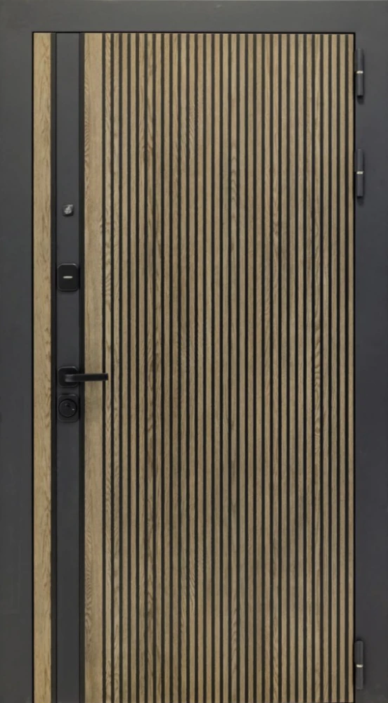 Входная дверь ДвериПРО Rosna ФЛ-700 (10мм, ясень белый) DPRO201077 внешняя сторона