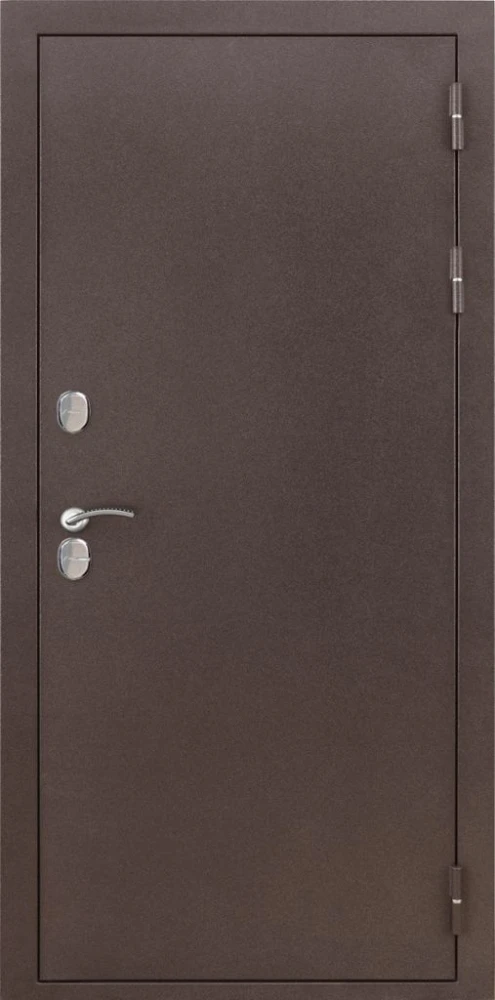 Входная дверь ДвериПРО Термо медный антик ФЛЗ-618 Белый матовый DPRO227953 внешняя сторона